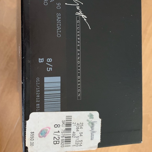 Giuseppe Zanotti Rainbow Rhinestone Heels Sandals - Picture 8 of 8